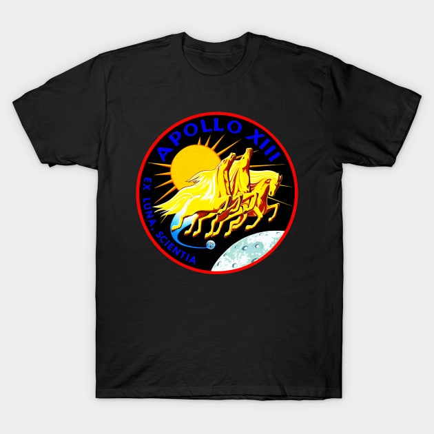 Black Panther Art - NASA Space Badge 4 T-Shirt by The Black Panther